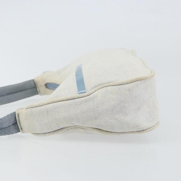 PRADA Sports Hand Bag Canvas Gray Blue Auth hk3257 - Picture 4 of 16